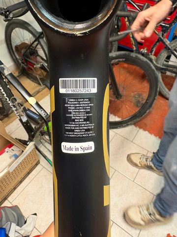Used Orbea ORCA OMR FRAME 2021 Frameset 2021 Road & Gravel, Black — image 4 of 4
