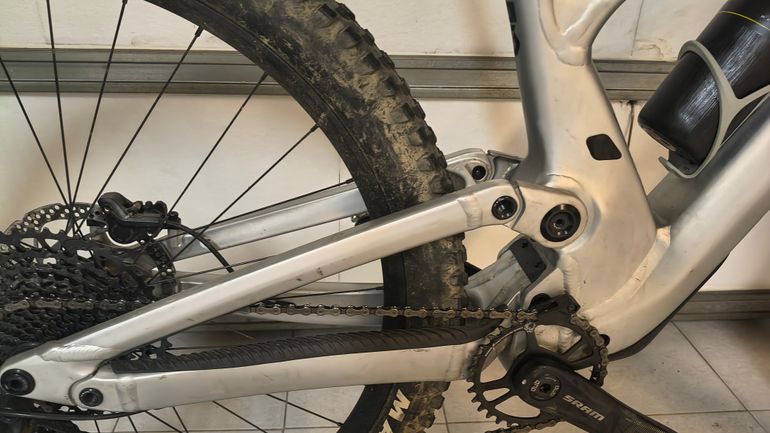 Used Scott Genius 940 2023 2023 Mountainbike, Light Gray, 29 — image 10 of 13