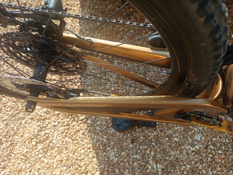 Canyon Lux Trail CF 8 2024 2024 Mountainbike usato, Arancione — immagine 13 di 13