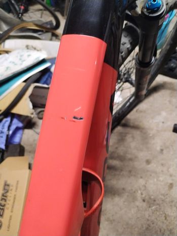 Orbea OIZ M10 TR 2022 2022 Mountainbike usato, Arancione — immagine 5 di 6