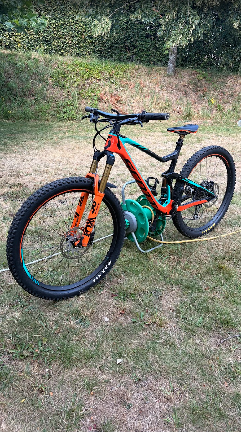 Scott Genius 900 Tuned 2018 2018 Mountainbike de segunda mano, Naranja — imagen 12 de 15