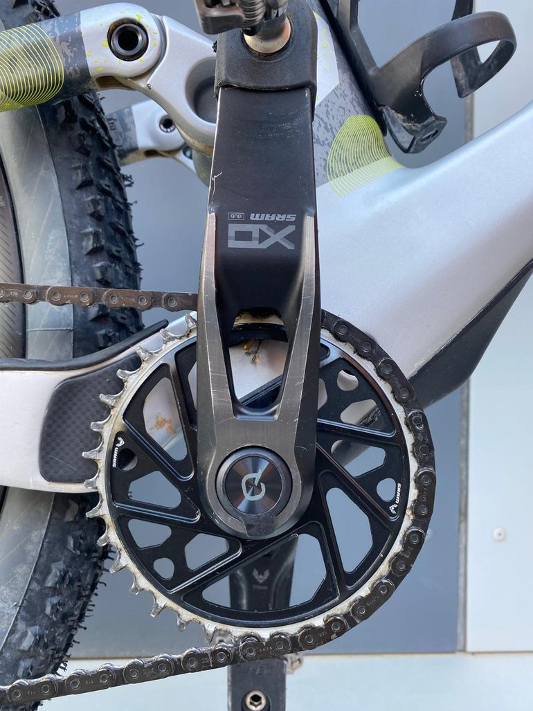 Gebrauchtes Scott Spark SRAM X0 Eagle AXS (T-Type) 2025 Mountainbike, Hellgrau — Bild 22 von 23