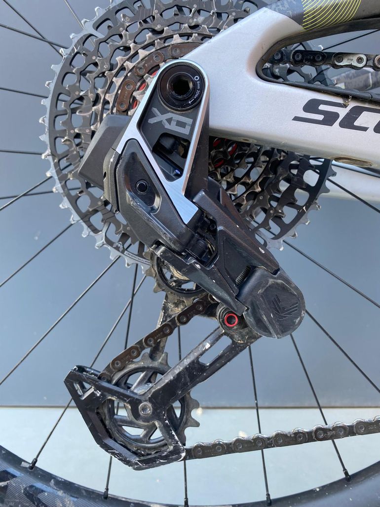 Gebrauchtes Scott Spark SRAM X0 Eagle AXS (T-Type) 2025 Mountainbike, Hellgrau — Bild 23 von 23