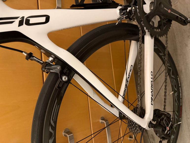 Pinarello Dogma Campagnolo Super Record 2018 Road & Gravel de segunda mano, Blanco — imagen 19 de 21