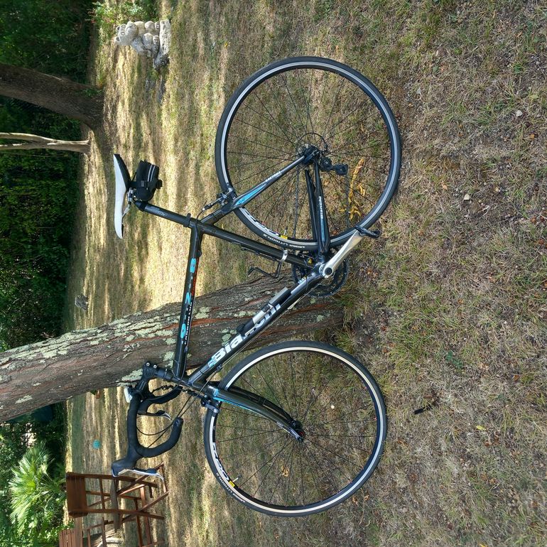 Gebrauchtes Bianchi Carbone 928 2012 Road & Gravel, Schwarz — Bild 6 von 6
