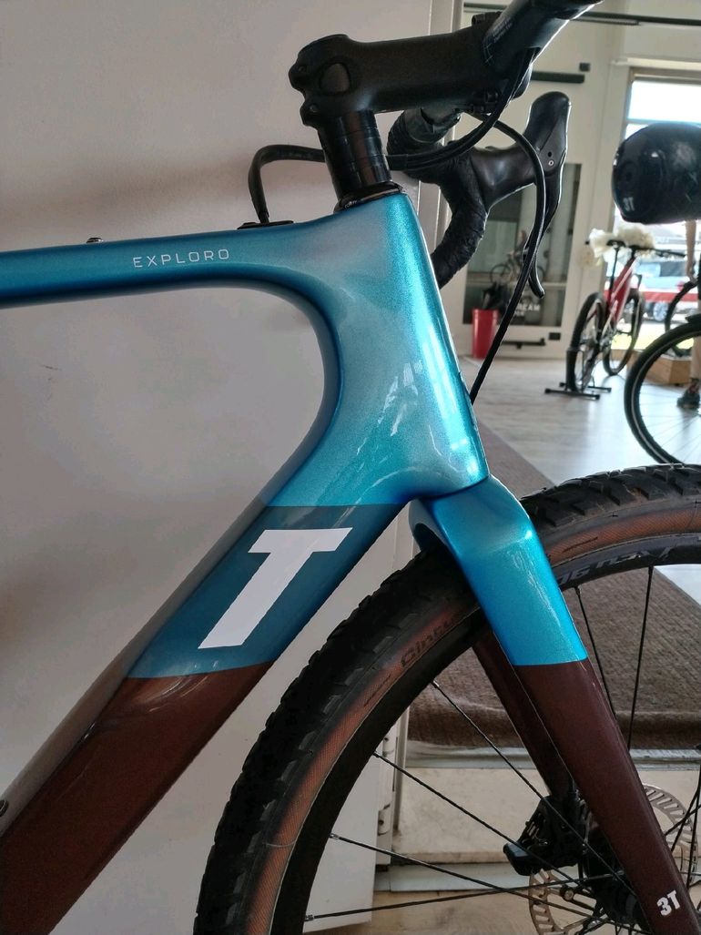 Used 3T Race Max 2023 Road & Gravel, Blue — image 14 of 17