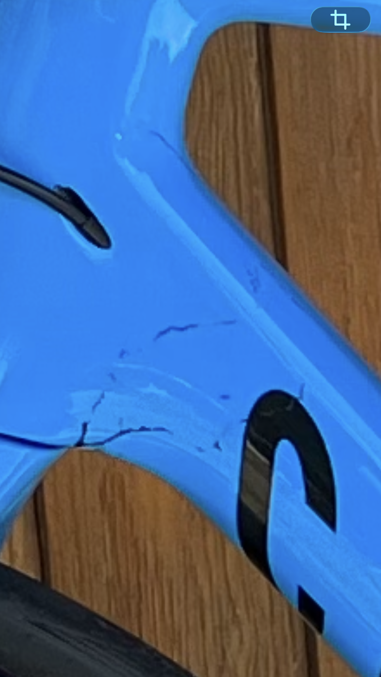 Used Canyon Ultimate CF SL 8 2021 2021 Road & Gravel, Blue — image 10 of 10