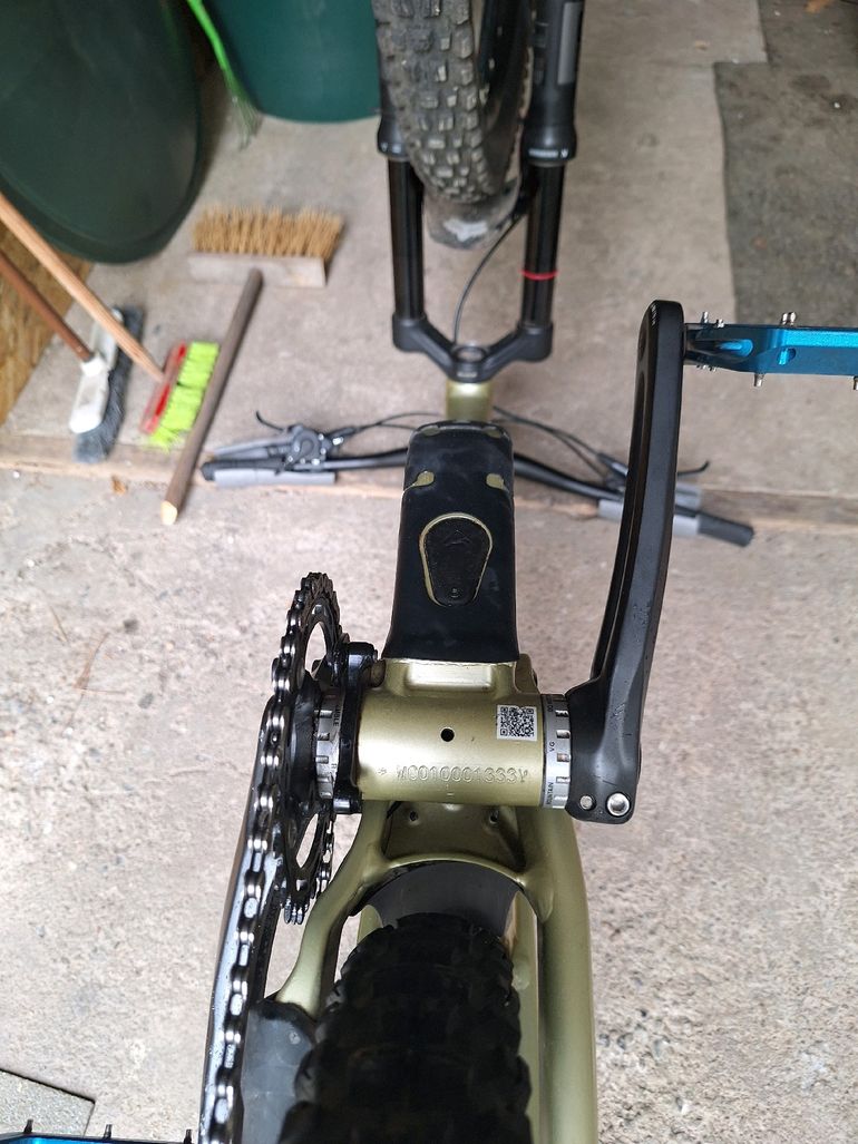 Gebrauchtes Merida ONE-SIXTY 500 2024 2024 Mountainbike, Grün, 29 — Bild 13 von 14