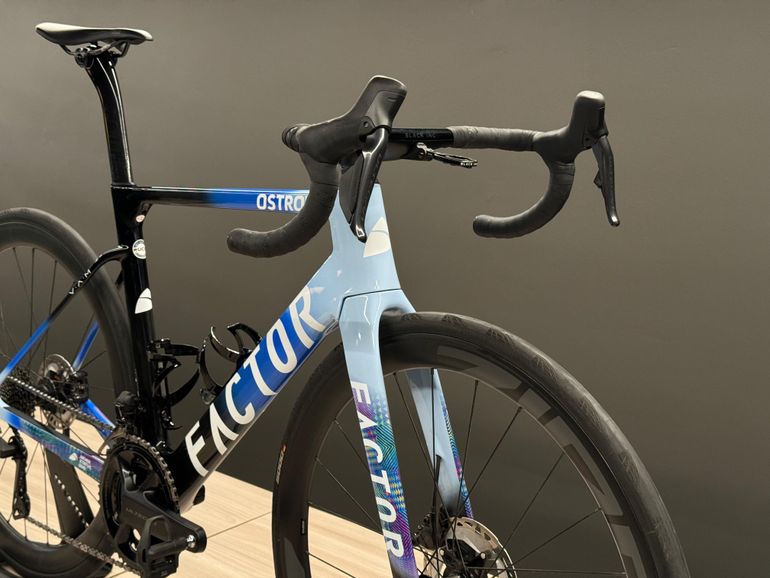 Used Factor OSTRO VAM TDF 2023 Road & Gravel, Blue — image 5 of 6