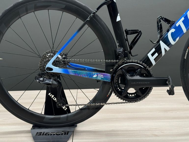 Used Factor OSTRO VAM TDF 2023 Road & Gravel, Blue — image 3 of 6