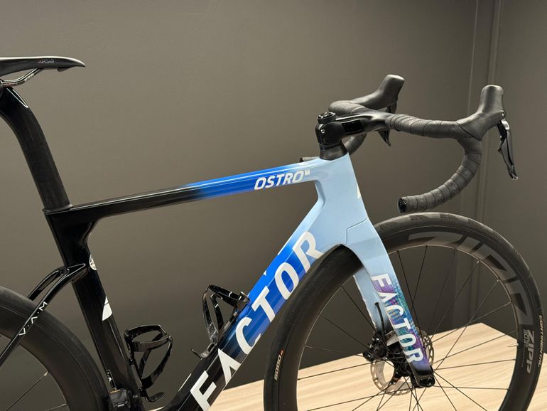 Used Factor OSTRO VAM TDF 2023 Road & Gravel, Blue — image 4 of 6