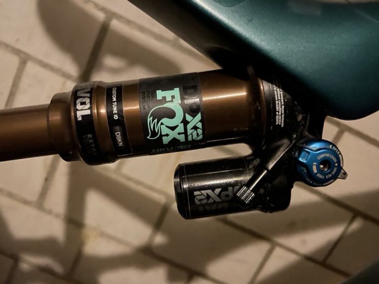 Used Orbea RISE M10 20mph 2021 Mountainbike, Blau — image 6 of 6