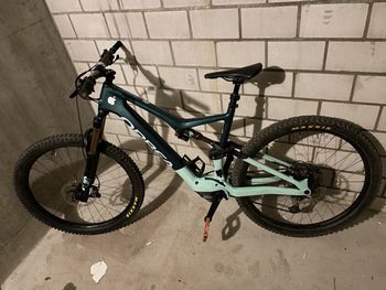 Used Orbea RISE M10 20mph 2021 Mountainbike, Blau — image 3 of 6