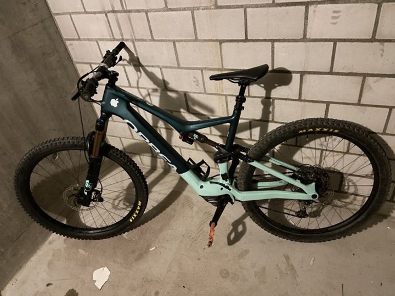 Used Orbea RISE M10 20mph 2021 Mountainbike, Blau — image 3 of 6