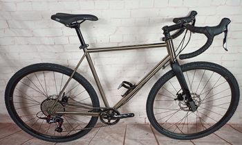 Used Custom KOOZER AM GX GRAVEL (SRX PRO derailleur) STEEL Road & Gravel, Black — image 1 of 9