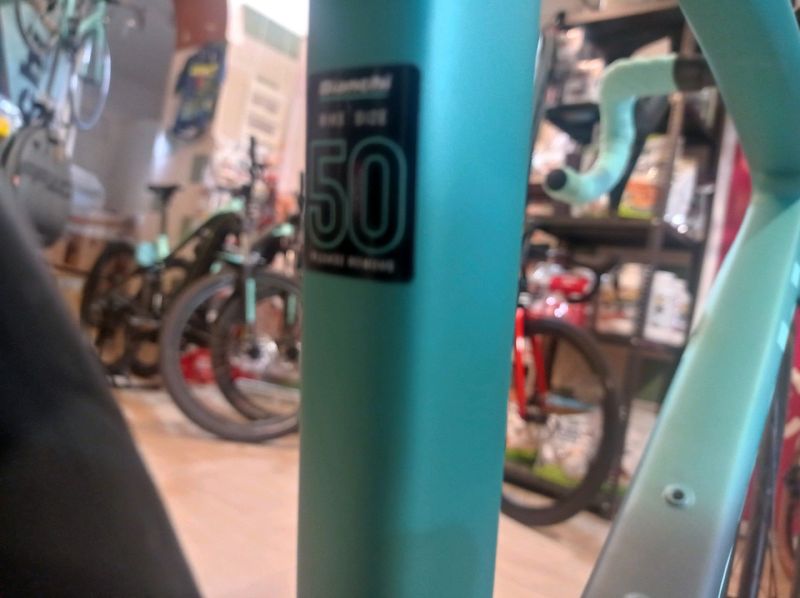 Brugt Bianchi Specialissima PRO Frame Kit 2024 Frameset 2024 Road & Gravel — billede 5 af 5