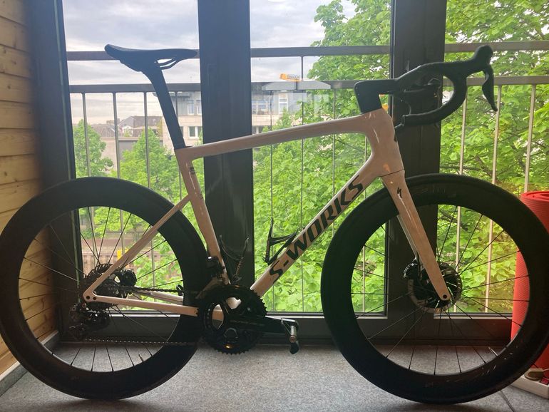 Used Specialized S-Works Tarmac SL8 - Shimano Dura-Ace Di2 2024 2024 Road & Gravel, White — image 1 of 5