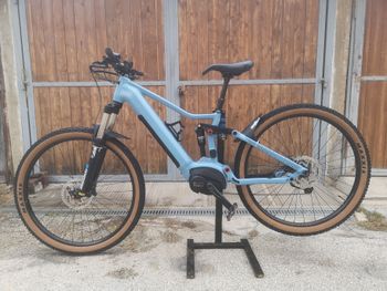 Used STILUS 29" Electric Mountain Bike E-ST Stilus 2021 2021 Mountainbike, Blue — image 9 of 9