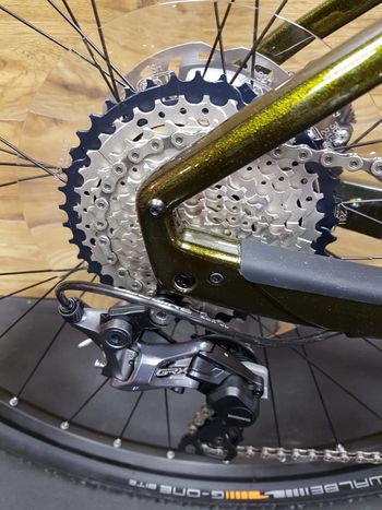 Used Niner RLT E9 RDO Carbon 2023 Road & Gravel, Green — image 3 of 14