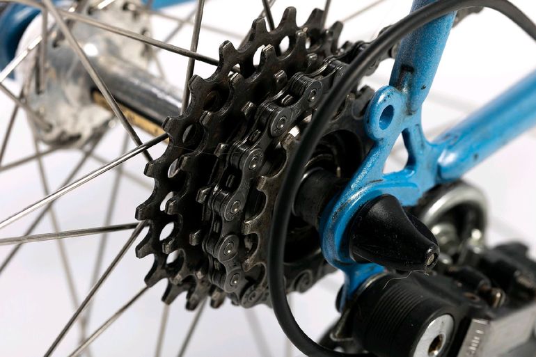 Used Vintage Custom 1990 Road & Gravel, Blau — image 3 of 12