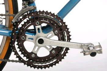 Used Vintage Custom 1990 Road & Gravel, Blau — image 4 of 12