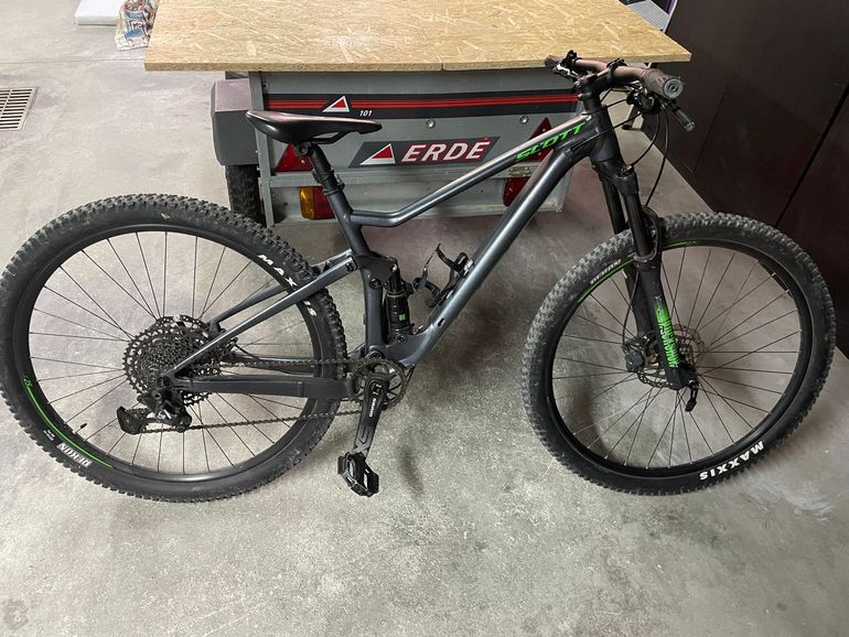 Gebrauchtes Scott Spark 970 2021 2021 Mountainbike, Schwarz — Bild 1 von 7