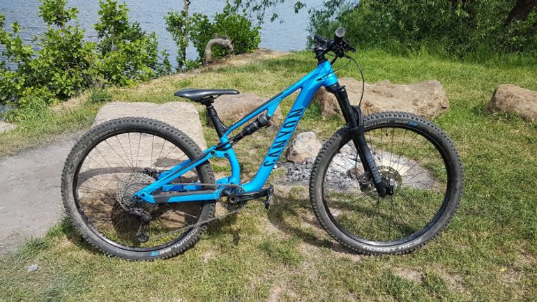 Used Canyon Neuron 6 2021 Mountainbike, Blau — image 3 of 13