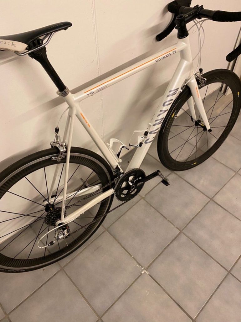 Used Canyon Ultimate CF SLX 2013 Road & Gravel, Blanco — image 2 of 3