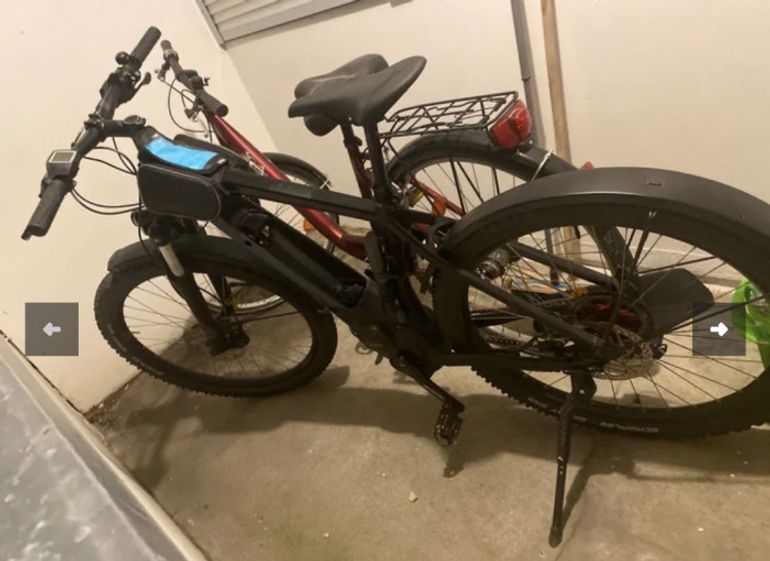 Used CUBE REACTION HYBRID Exc 500 27.5 2018 Mountainbike, Negro — image 1 of 6