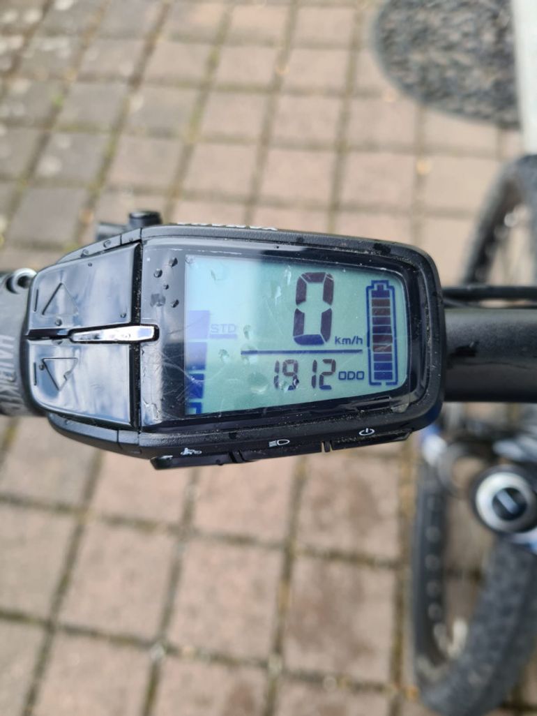 Used Haibike SDURO HardNine 3.0 2020 Mountainbike, Blau — image 6 of 6