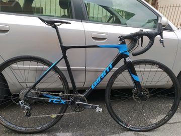 Used Giant TCX Advanced Pro 1 2019 2019 Road & Gravel, Blue — image 1 of 5