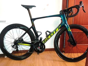 Scott - Scott foil team edition team tope gama campagnolo super record eps rotor 2 Power max, 2020