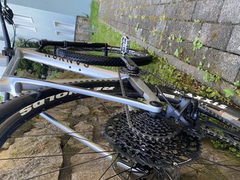 Used Canyon Exceed CF 7 2022 Mountainbike, Light Gray — image 2 of 7