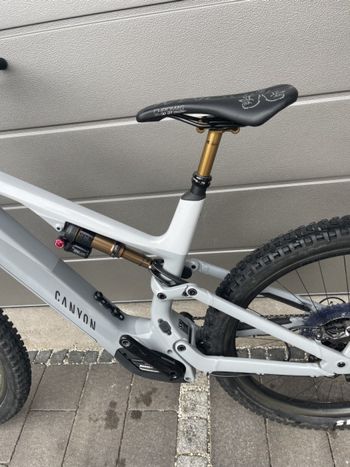 Used Canyon Spectral:ON CF 9 2021 Mountainbike, Light Gray — image 14 of 14
