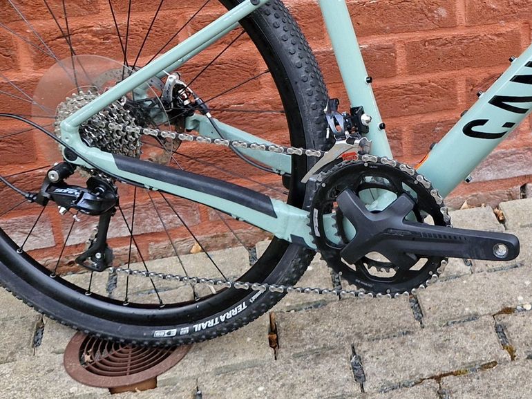 Used Canyon Grizl 5 2024 2024 Road & Gravel, Green — image 3 of 3