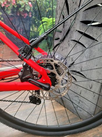 Used Merida SILEX 700 2021 2021 Road & Gravel, Red — image 7 of 7