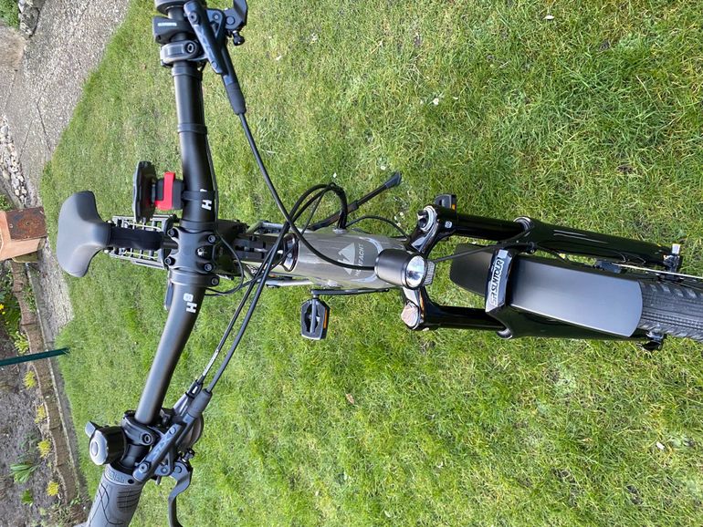 Used Hohe Acht Pasio Tereno 2022 Mountainbike, Hellgrau — image 4 of 5