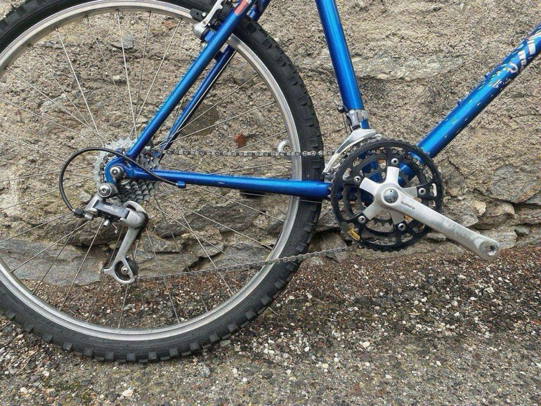 Used Vintage Custom 1990 Mountainbike, Blue — image 3 of 9