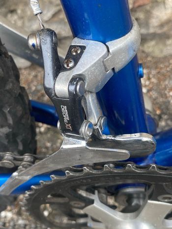 Used Vintage Custom 1990 Mountainbike, Blue — image 9 of 9