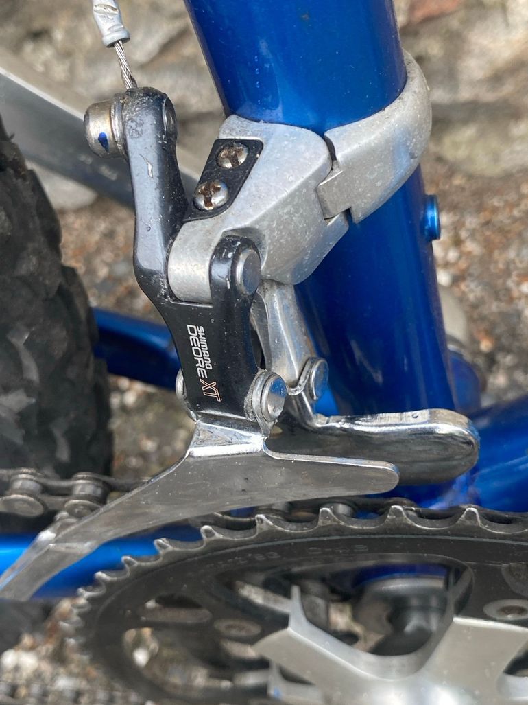 Used Vintage Custom 1990 Mountainbike, Blue — image 9 of 9