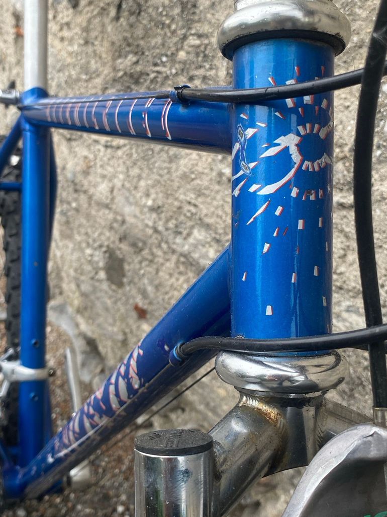 Used Vintage Custom 1990 Mountainbike, Blue — image 7 of 9