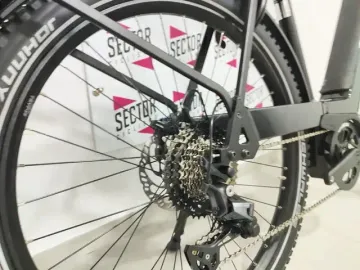 Used Riese & Müller Nevo GT touring 2022 Mountainbike, Light Gray — image 3 of 9