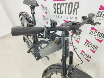 Used Riese & Müller Nevo GT touring 2022 Mountainbike, Light Gray — image 4 of 9