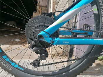 Used CUBE STEREO HYBRID 140 Pro 500 27.5 2018 2018 Mountainbike, Blue, 27.5 — image 3 of 13