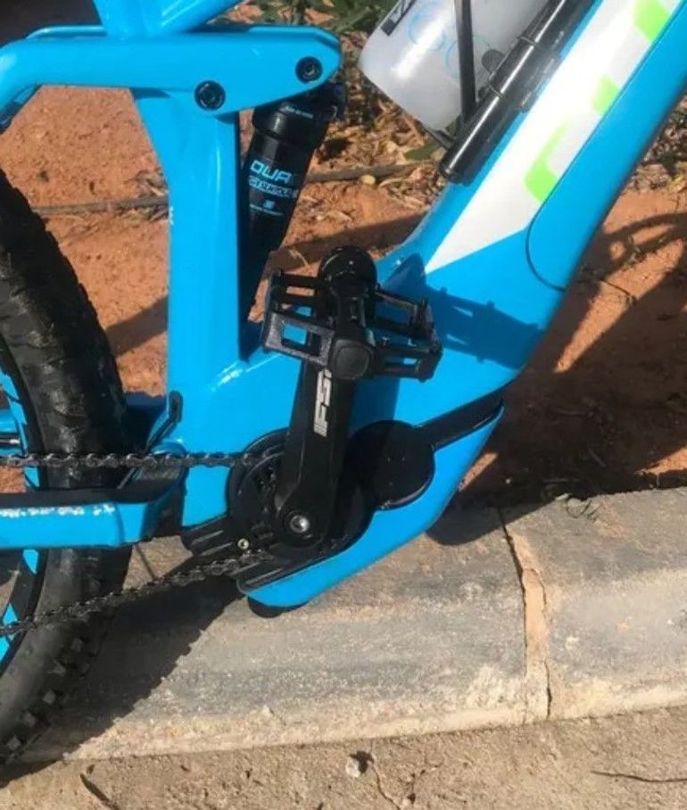 Used CUBE STEREO HYBRID 140 Pro 500 27.5 2018 2018 Mountainbike, Blue, 27.5 — image 5 of 13