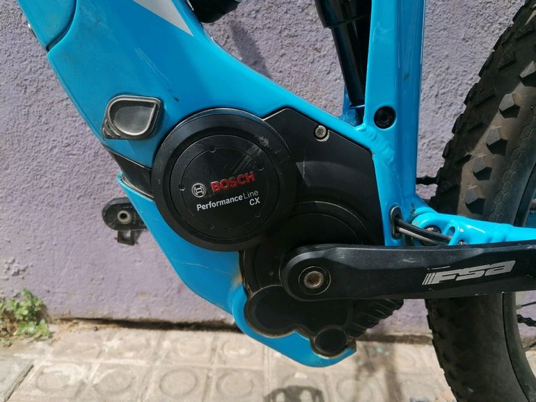 Used CUBE STEREO HYBRID 140 Pro 500 27.5 2018 2018 Mountainbike, Blue, 27.5 — image 12 of 13