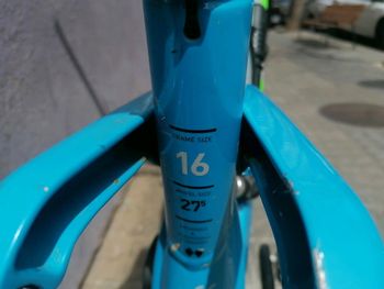 Used CUBE STEREO HYBRID 140 Pro 500 27.5 2018 2018 Mountainbike, Blue, 27.5 — image 8 of 13
