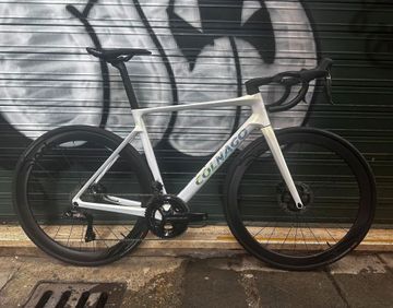 Gebrauchtes Colnago V4RS BIANCO PERLA Perlmutt-Weiß/DURA-ACE Di2/DEDA SL45/Gr.510=54/55 NEU 2024 Road & Gravel