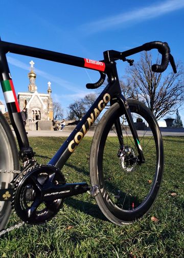 Used Colnago V3RS UAE EMIRATES GOLD/DURA-ACE 12s DI2/Enve 4.5/size 52S=55/56 2022 Road & Gravel, Black — image 9 of 9