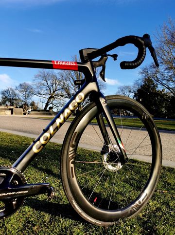 Used Colnago V3RS UAE EMIRATES GOLD/DURA-ACE 12s DI2/Enve 4.5/size 52S=55/56 2022 Road & Gravel, Black — image 3 of 9